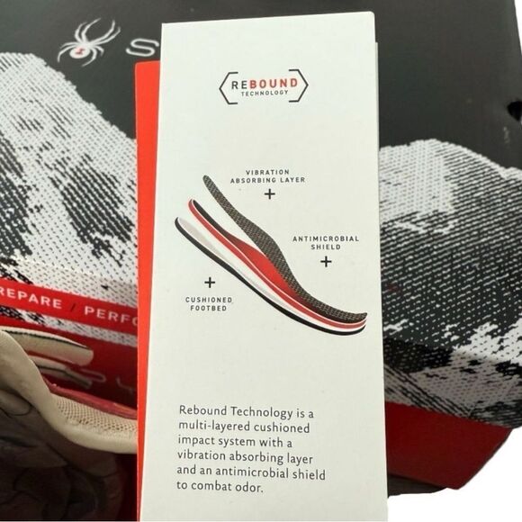 Spyder Beige and Red Sneakers Spyder Cadence Sneaker Sand Women’s Size 9.5 - Picture 13 of 14